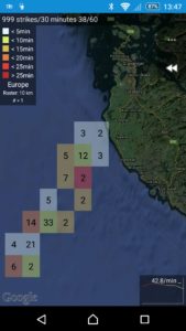 Blitzortung Lightning Monitor – Stavanger Kiteklubb